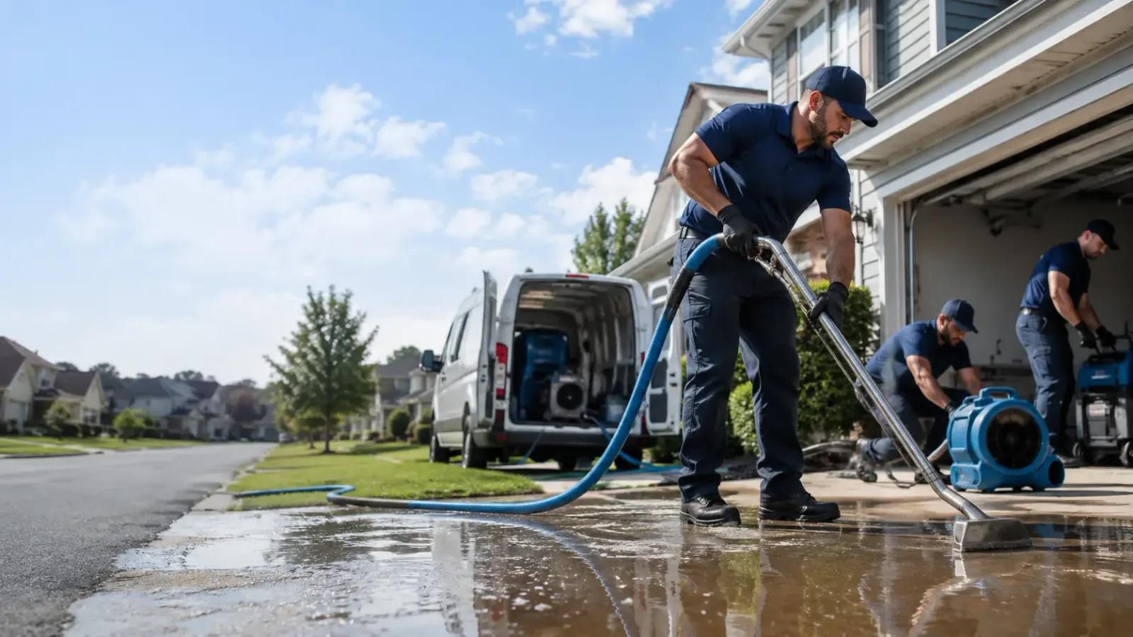 Flood Damage Restoration in Kitts Hill, OH